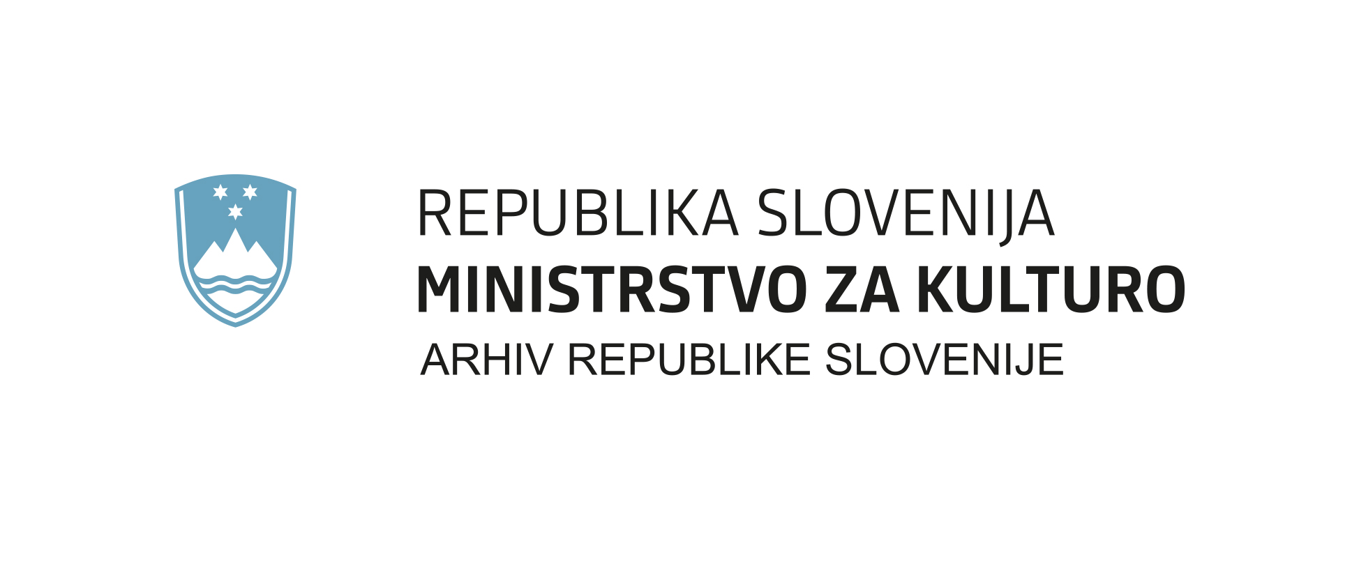 Logo Slowenisches Kulturministerium